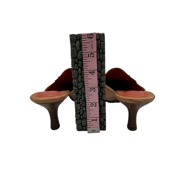 VANELI Brown Pointed Toe Slip On Bow Pump Heels Size 9 Women’s - Picture 8 of 9